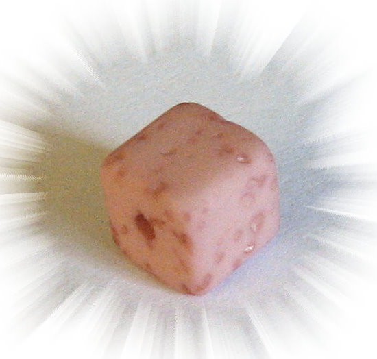 Polaris Gala sweet Würfel 8mm -rosybrown - Kleinloch