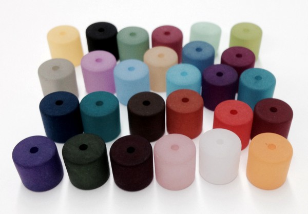 Polaris tubes set 10x10 mm – 27 pieces in different colors