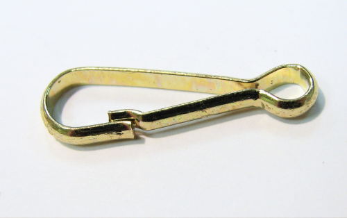 lobster claw clasp clip hook 26x9 mm – color: Gold