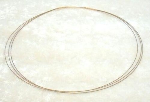 Collier 3-reihig , 46cm in goldf.