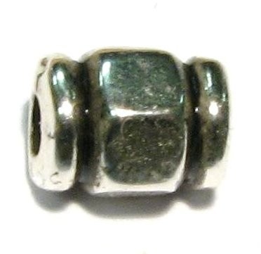 Röhre/Tonne 8x6mm, altsilberOptik