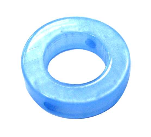 Polaris Kreis - 18mm - himmelblau glänzend