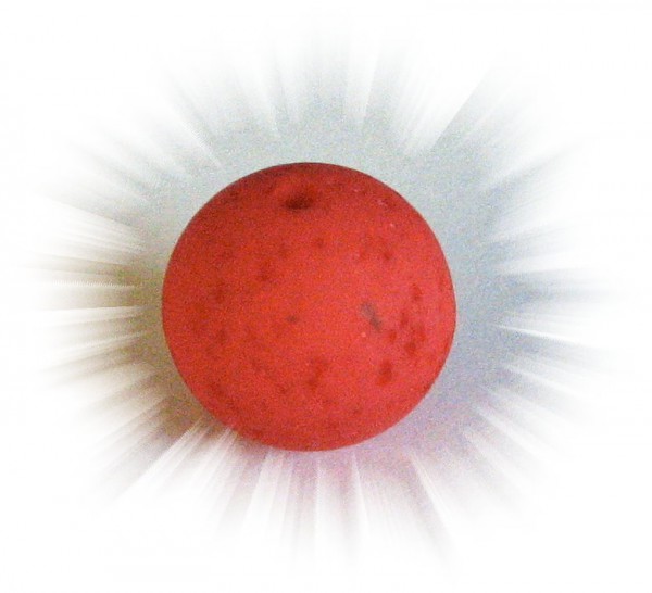 Polaris Gala sweet bead 8 mm red – small hole