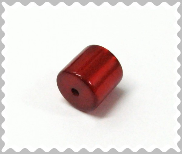 Polaris tube 10x10 mm – glossy ruby