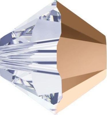 Swarovski Crystal 5328 Xilion Bicone Bead 4 mm – 10 pieces – Crystal Rose Gold