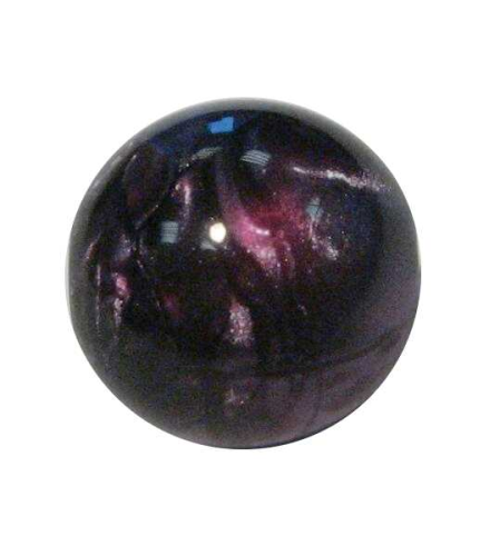 Marmor-Perlmutt-Effekt Perle -8mm - aubergine