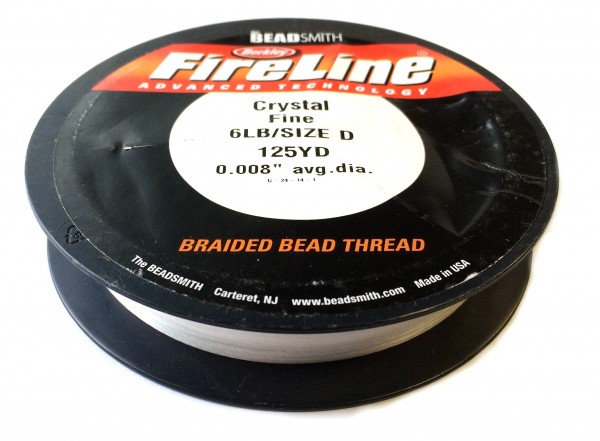 Fireline 6LB – approx. 0.15 mm – Crystal – 45 meters