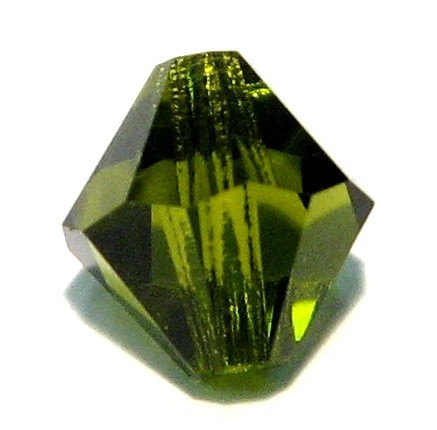 Bicone Kristall 8mm - olivine