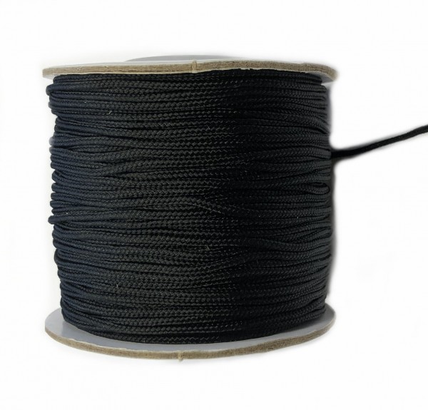 Nylon tape 1 mm – black – 91 meter