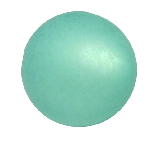 Polaris bead 16 mm mint – small hole