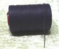 Textile tape 1,4 mm – dark blue – 1 meter