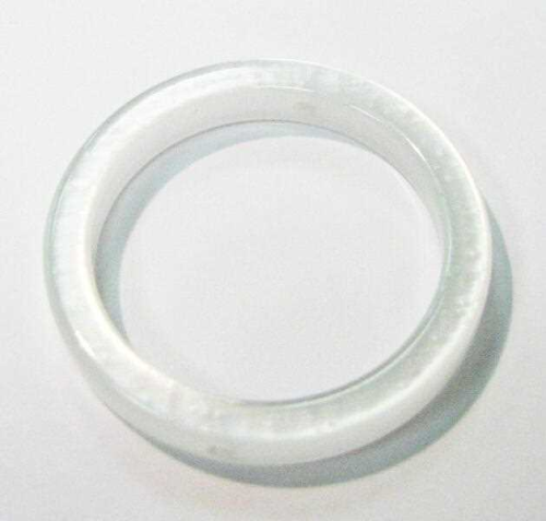 Polaris circle – 35 mm – white glossy