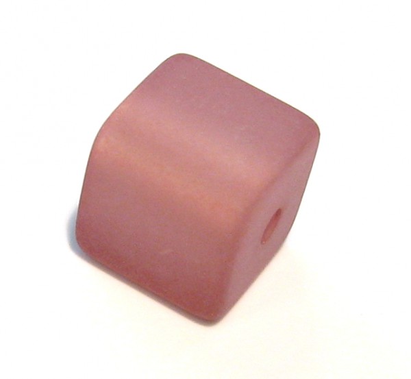 Polaris cube 6 mm rosybrown – small hole