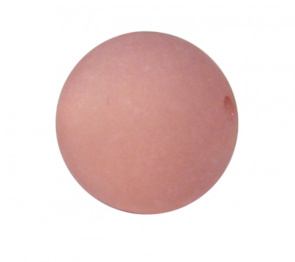 Polaris bead 18 mm rosybrown – small hole