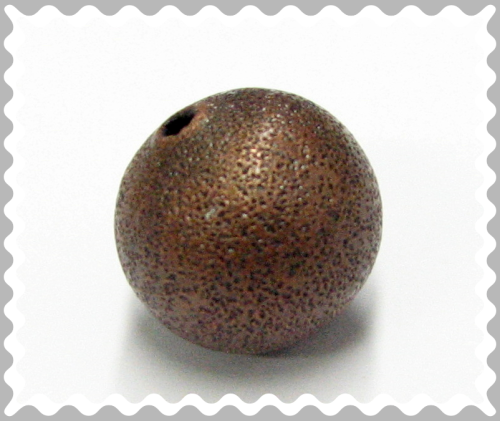 bead 16 mm – diamond – color: Copper