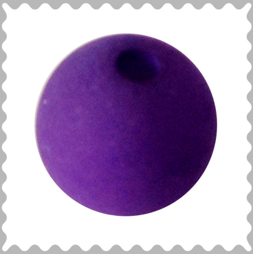 Polarisbead dark purple 16 mm – Large hole