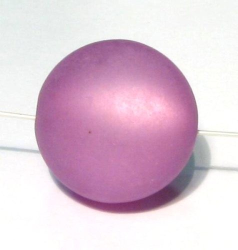 Polaris bead 18 mm light purple – small hole