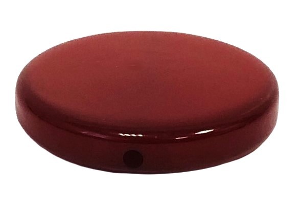 Polaris Coin 20 mm glossy ruby