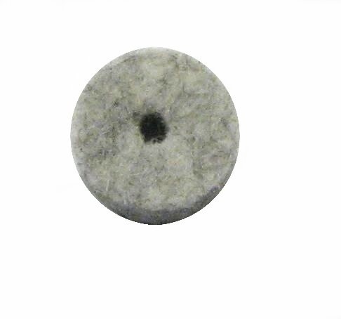 Felt disc light grey – 10x5mm