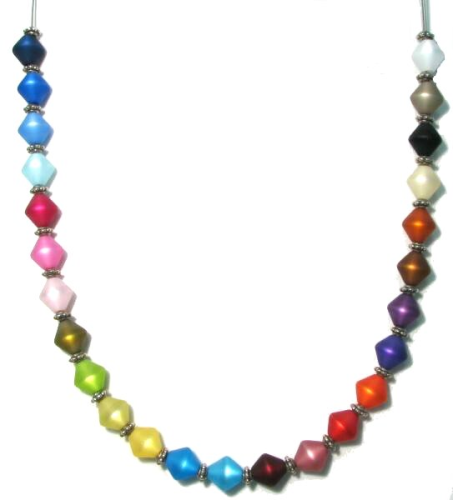 Polaris Rainbow-Collier, cone 8 mm, plug-in closure -in different lengths