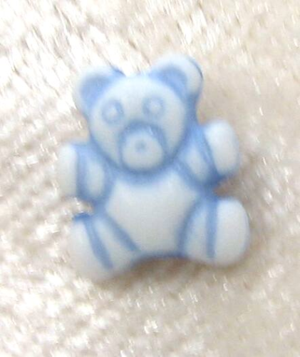Bear 9x8 mm – light blue-white