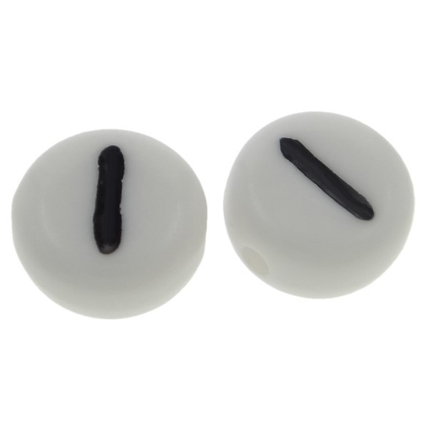 Number bead 1-7x4 mm – 1 pcs.