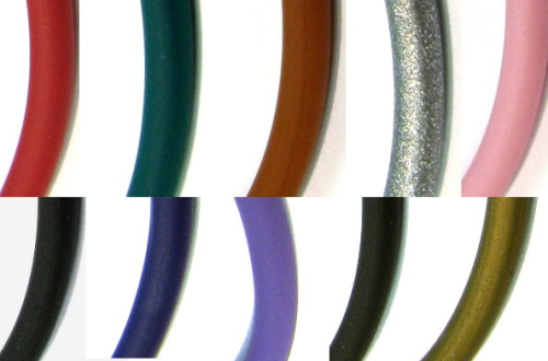 rubber cord around 3 mm -different Colours- meter- top Quality