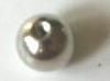 Threaded end piece – ball – 6 mm – color platinum – 1 pcs.