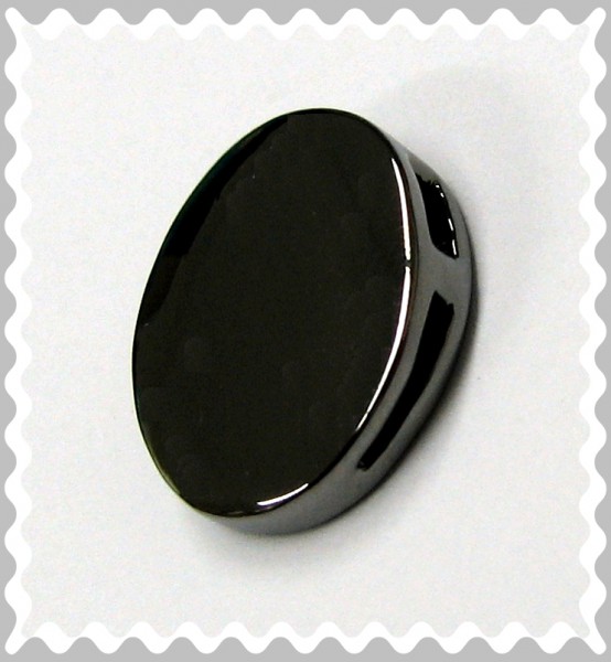 Creative pendant -Oval element- blackened