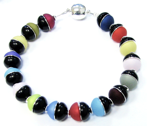 Creative bracelet – color play- 21 cm