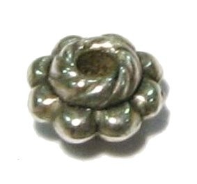 Ring/Radl 5,5x3 mm plastic-old silver