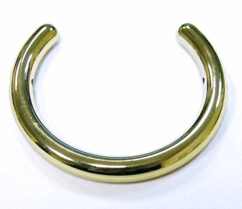 Combi pendant Horseshoe – large – gold colored 51 mm