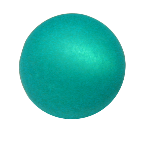 Polaris bead 10 mm emerald – small hole
