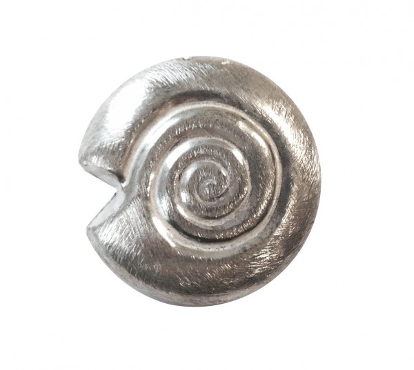 Schnecke 40mm - versilbert