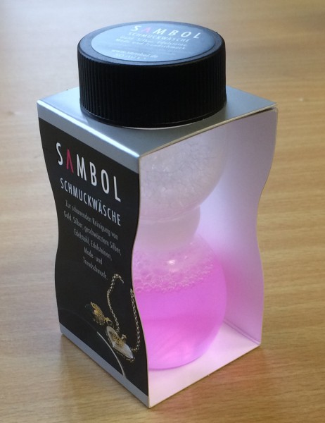 Sambol - Schmuckwäsche - Modeschmuckbad - auch für Edelsteine geeignet! 50ml