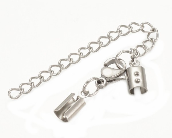 Closure – stainless steel – complete for tapes up to 3 mm