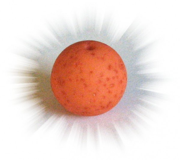 Polaris Gala sweet bead 10 mm orange – small hole