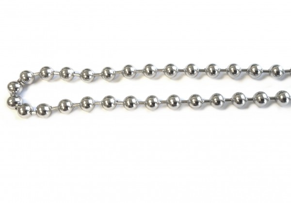 Ball chain – stainless steel – 5 mm thick – 1 meter