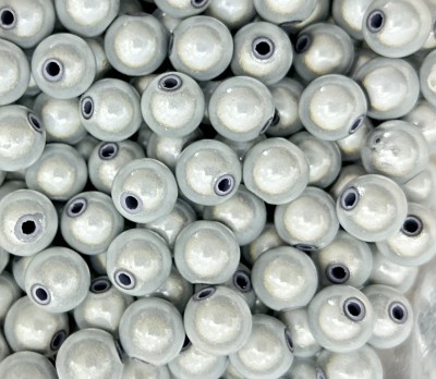 Miracle Beads weiss- Perlen 8mm - 25 Gramm ca. 87 Stück