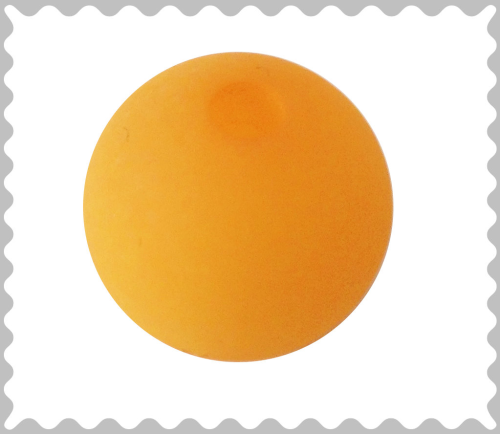 Polarisbead saffron 16 mm – Large hole