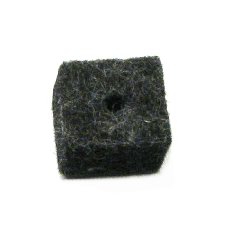 Felt square grey/antracite – 10x10x5mm