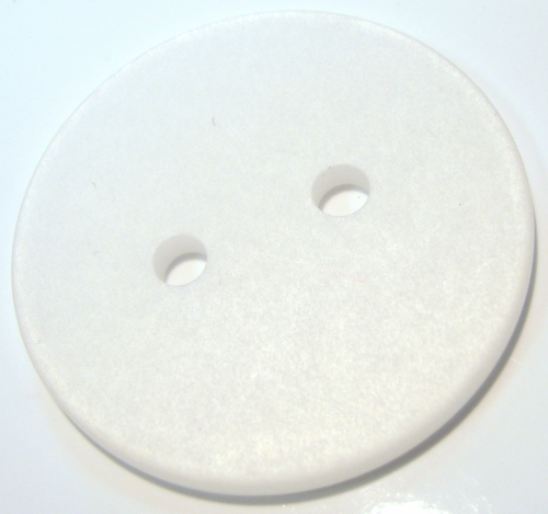 Polaris button 34 mm – white