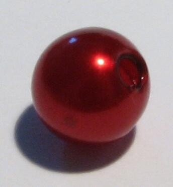 Lackperle 8mm - rot