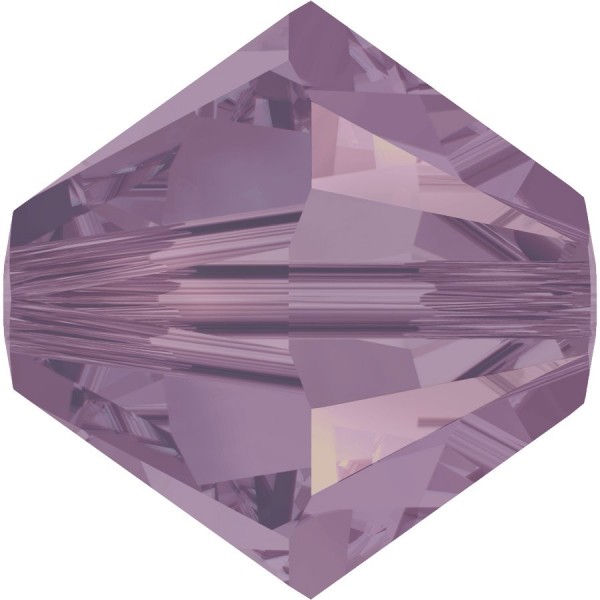 Swarovski Crystal 5328 Xilion Bicone Bead 4 mm – 10 pieces – Cyclamen Opal