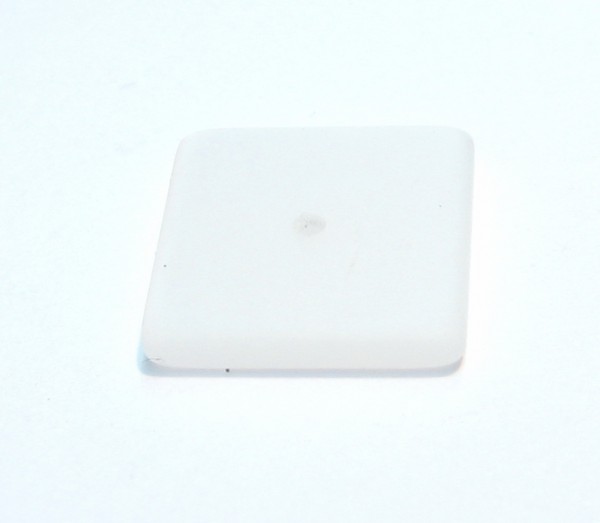 Polaris disc 16 mm – angular – white