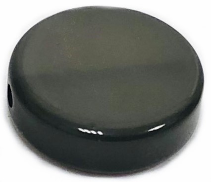 Polaris Coin 12 mm anthracite – glossy
