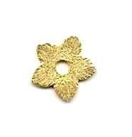 Spacer flower 10 mm gold plated – 1 pcs. “Premium quality”