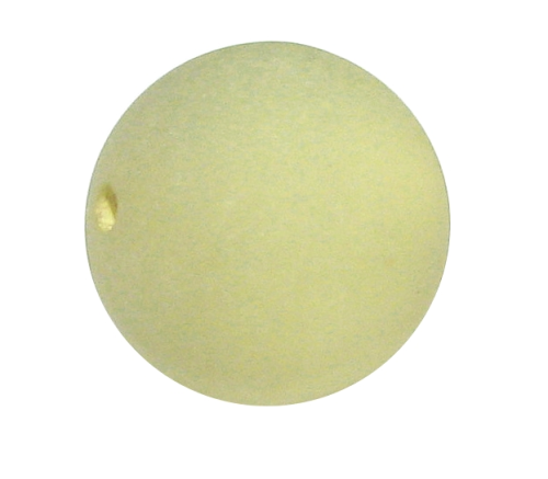 Polaris bead 16 mm light khaki – small hole