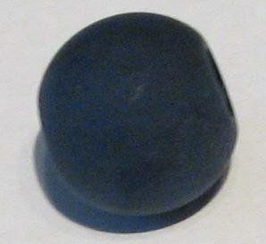 Polarisperle nachtblau 10mm - Großloch
