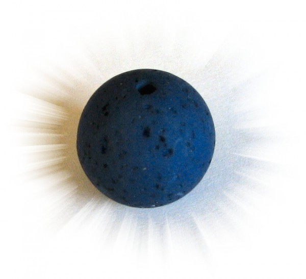 Polaris Gala sweet Perle 8mm nachtblau - Kleinloch
